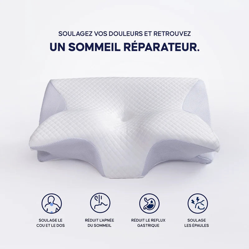 OrthoLuxe™ - Coussin d’Alignement Cervical
