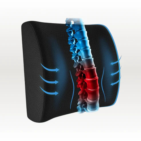 OrthoRelief™ - Coussin Lombaire Ergonomique