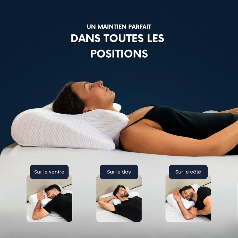OrthoLuxe™ - Coussin d’Alignement Cervical