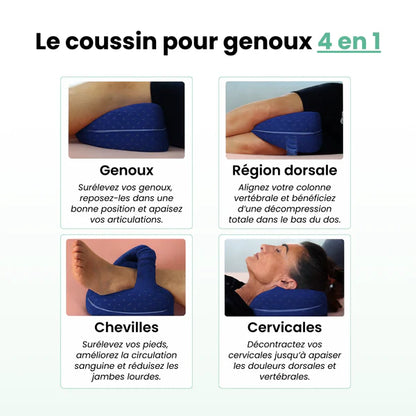 OrthoFlex™ | Coussin de genoux orthopédique